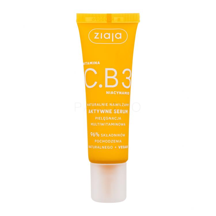 Ziaja Vitamin C.B3 Niacinamide Active Face Serum Arcszérum nőknek 30 ml