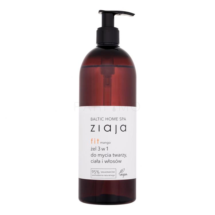 Ziaja Baltic Home Spa Fit Shower Gel &amp; Shampoo 3 in 1 Tusfürdő nőknek 500 ml