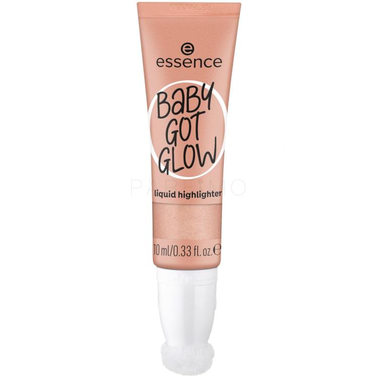 Essence Baby Got Glow Liquid Highlighter Highlighter nőknek 10 ml Változat 30 Breezy Bronze