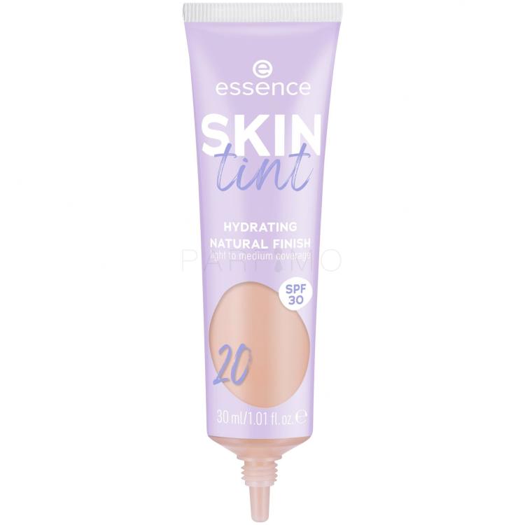 Essence Skin Tint Hydrating Natural Finish SPF30 Alapozó nőknek 30 ml Változat 20