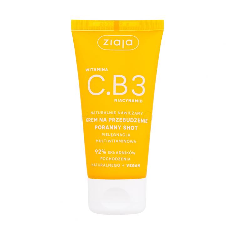 Ziaja Vitamin C.B3 Niacinamide Morning Shot Wake Up Cream Nappali arckrém nőknek 50 ml