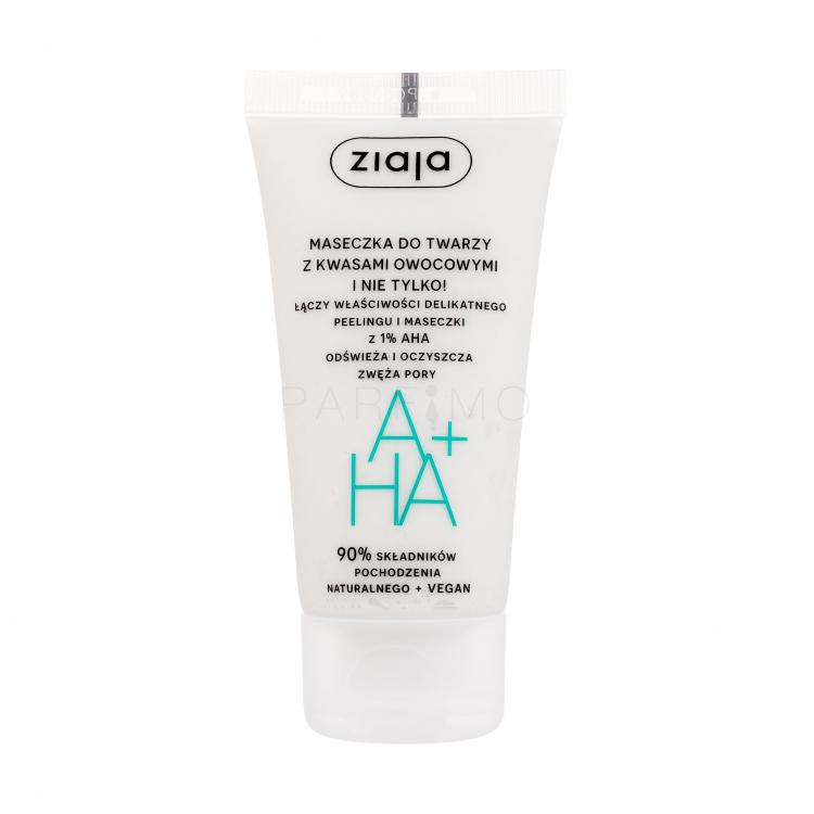 Ziaja Face Mask + Scrub With Fruit Acids Arcmaszk nőknek 55 ml