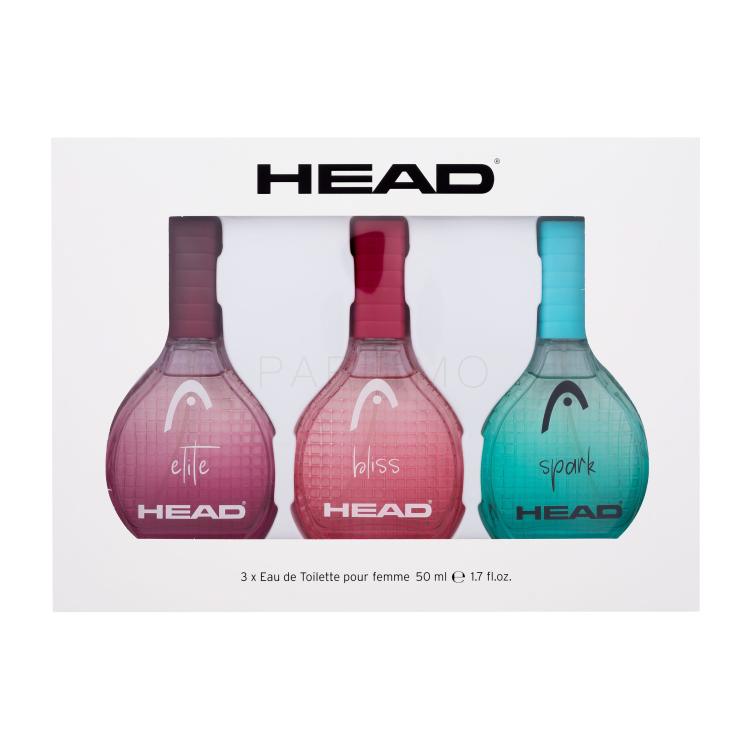 HEAD Elite Ajándékcsomagok Elite eau de toilette 50 ml + Bliss eau de toilette 50 ml + Spark eau de toilette 50 ml