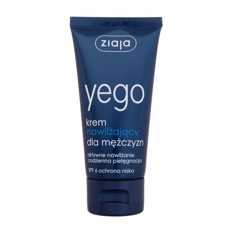 Ziaja Men (Yego) Moisturizing Cream SPF6 Nappali arckrém férfiaknak 50 ml