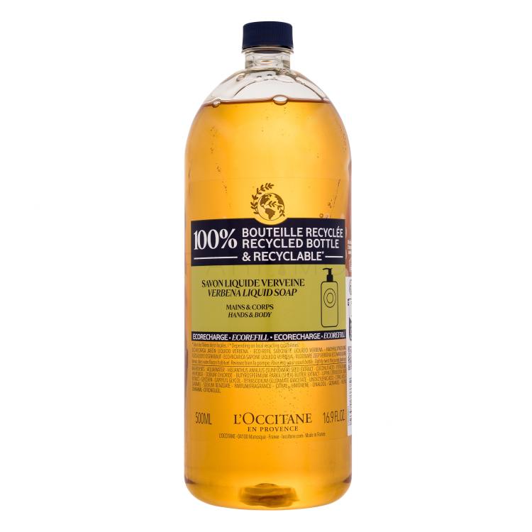 L&#039;Occitane Verveine (Verbena) Liquid Soap Folyékony szappan nőknek Refill 500 ml