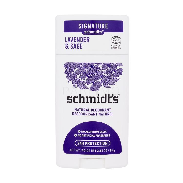 schmidt&#039;s Lavender &amp; Sage Natural Deodorant Dezodor nőknek 75 g