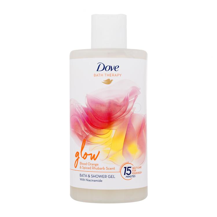 Dove Bath Therapy Glow Bath &amp; Shower Gel Tusfürdő nőknek 400 ml