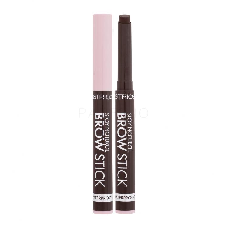 Catrice Stay Natural Brow Stick Waterproof Szemöldökceruza nőknek 1 g Változat 030 Soft Dark Brown