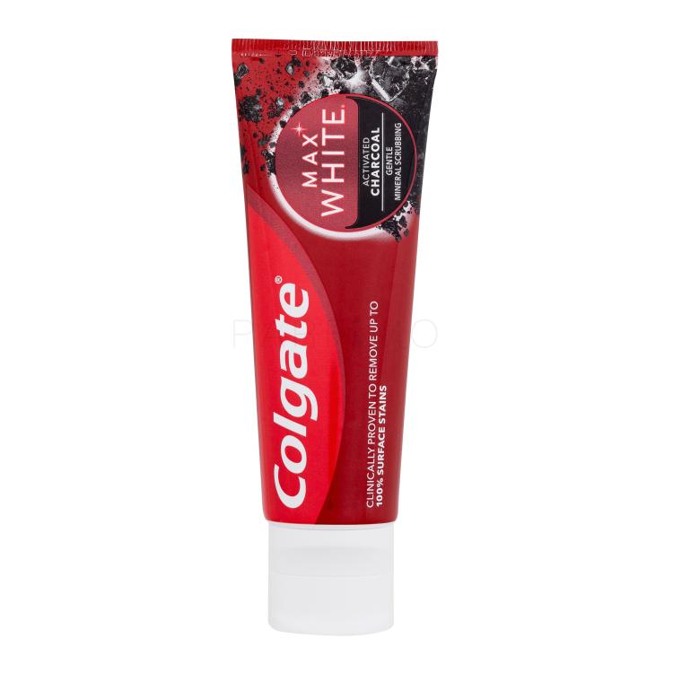 Colgate Max White Activated Charcoal Fogkrém 75 ml