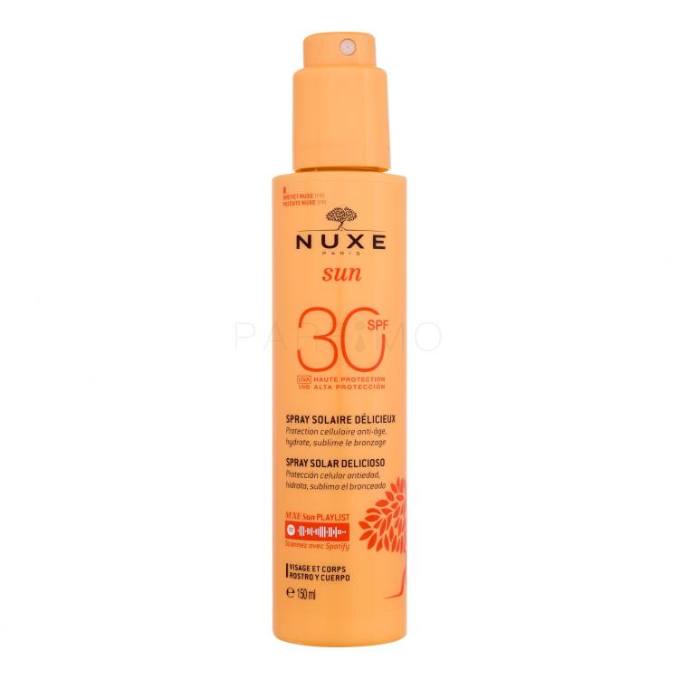 NUXE Sun Delicious Spray SPF30 Fényvédő készítmény testre 150 ml