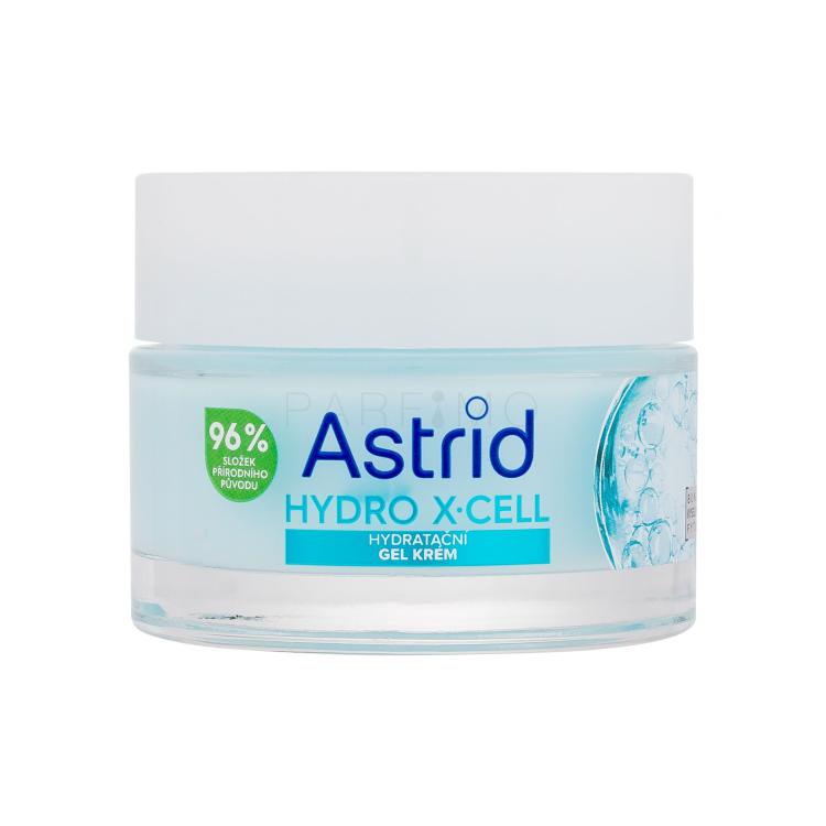 Astrid Hydro X-Cell Hydrating Gel Cream Nappali arckrém nőknek 50 ml