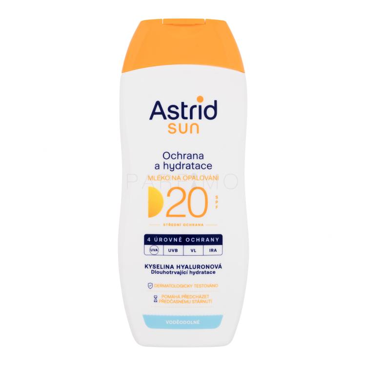 Astrid Sun Moisturizing Suncare Milk SPF20 Fényvédő készítmény testre 200 ml