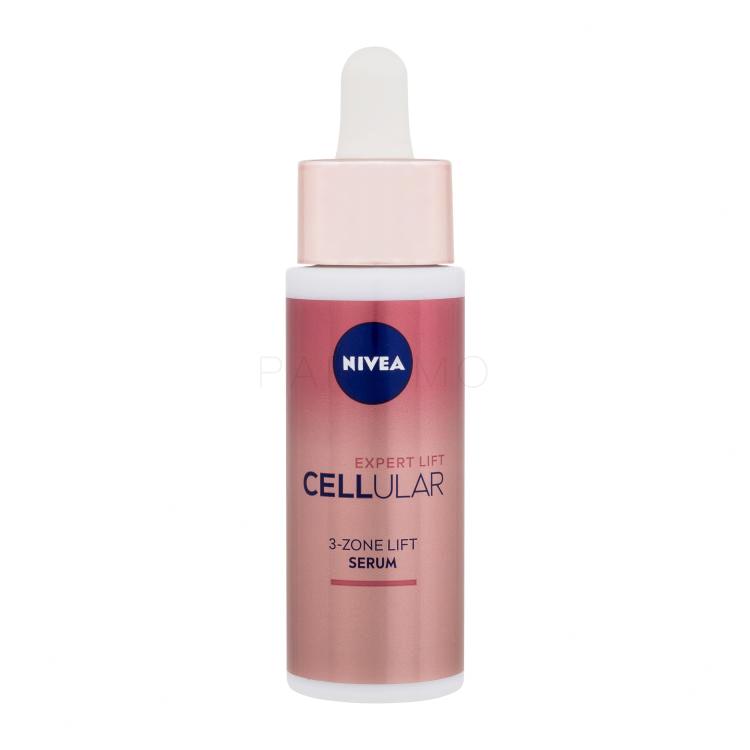 Nivea Cellular Expert Lift 3-Zone Lift Serum Arcszérum nőknek 50 ml