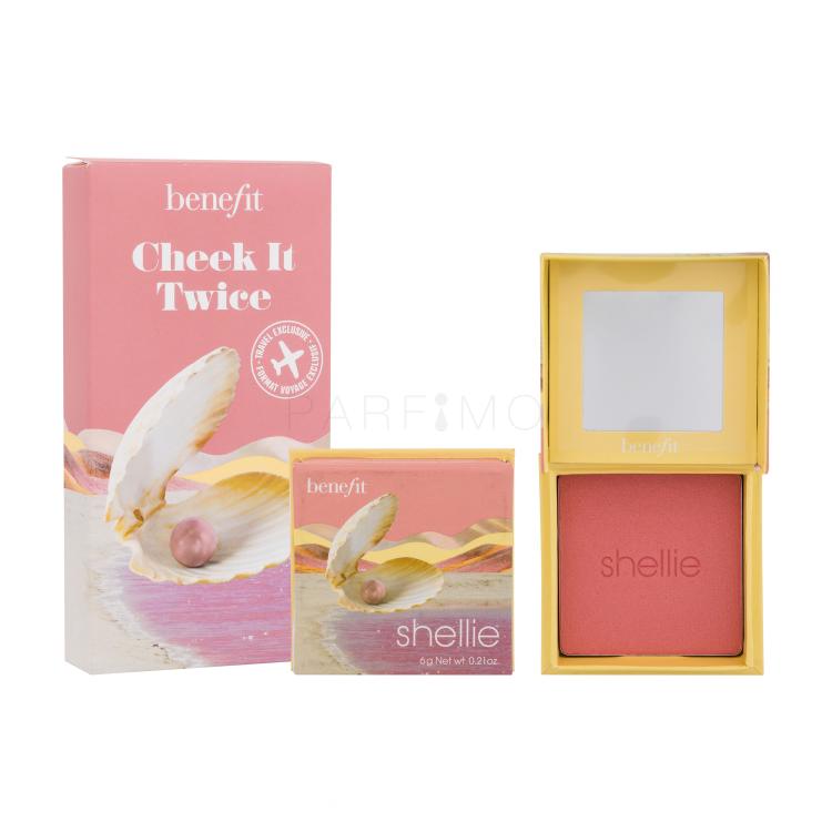 Benefit Shellie Blush Cheek It Twice Ajándékcsomagok pirosító 2 x 6 g