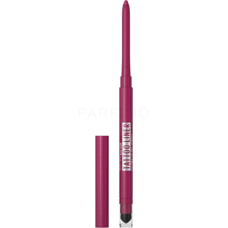 Maybelline Tattoo Liner Automatic Gel Pencil Szemceruza nőknek 0,73 g Változat 050 Burgundy Break