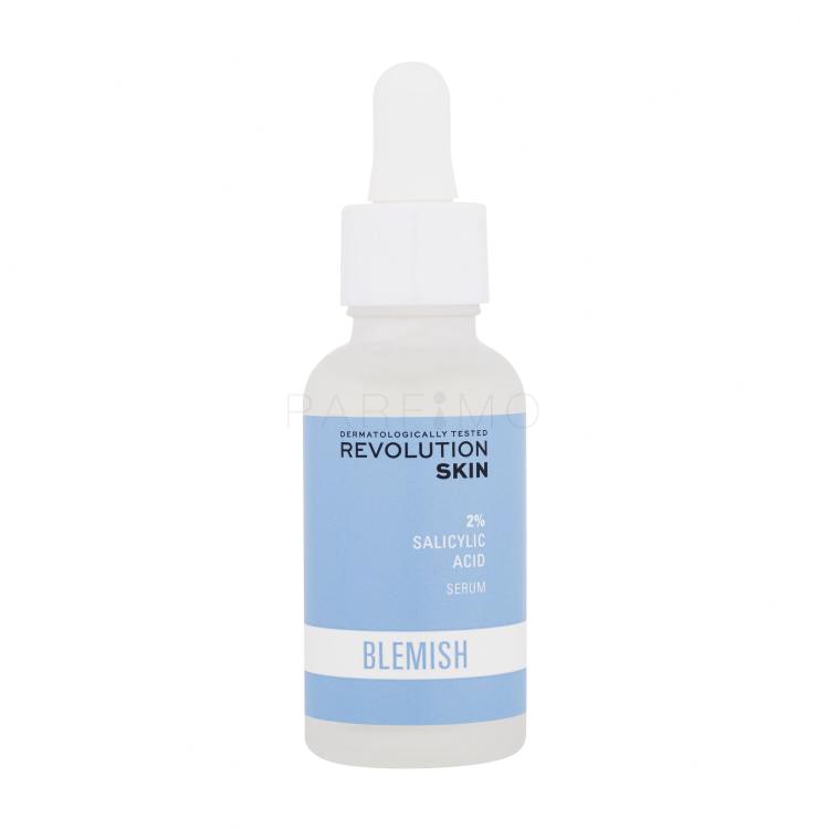 Revolution Skincare Blemish 2% Salicylic Acid Serum Arcszérum nőknek 30 ml