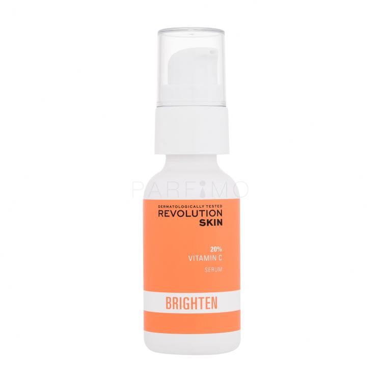 Revolution Skincare Brighten 20% Vitamin C Serum Arcszérum nőknek 30 ml