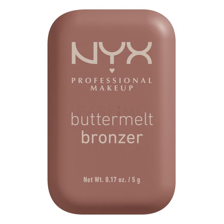 NYX Professional Makeup Buttermelt Bronzer Bronzosító nőknek 5 g Változat 04 Butta Biscuit