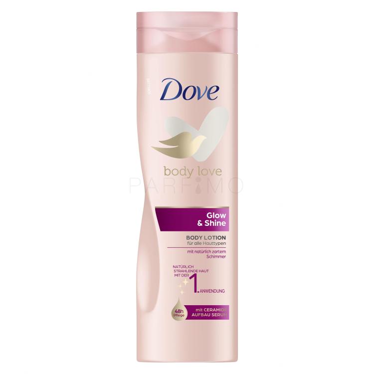 Dove Body Love Glow &amp; Shine Testápoló tej nőknek 250 ml