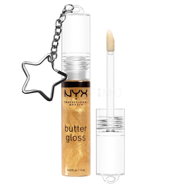 NYX Professional Makeup Butter Gloss Limited Edition Szájfény nőknek 13 ml Változat 25K Gold