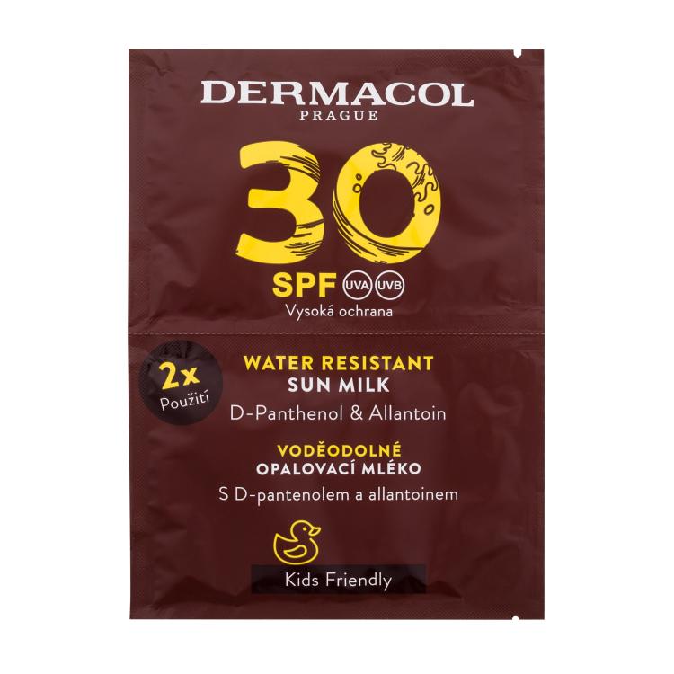 Dermacol Sun Milk SPF30 Fényvédő készítmény testre 2x15 ml