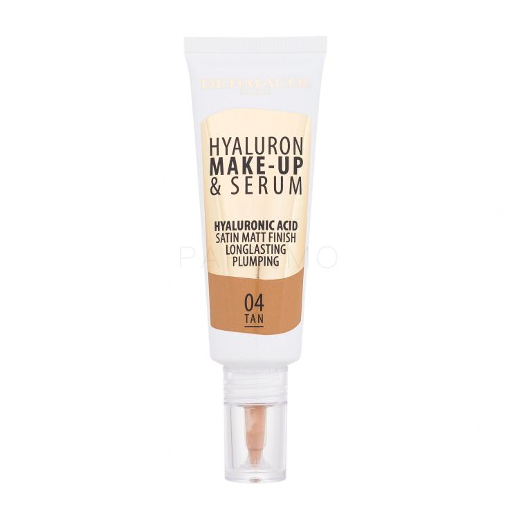 Dermacol Hyaluron Make-Up &amp; Serum Alapozó nőknek 25 g Változat 04 Tan