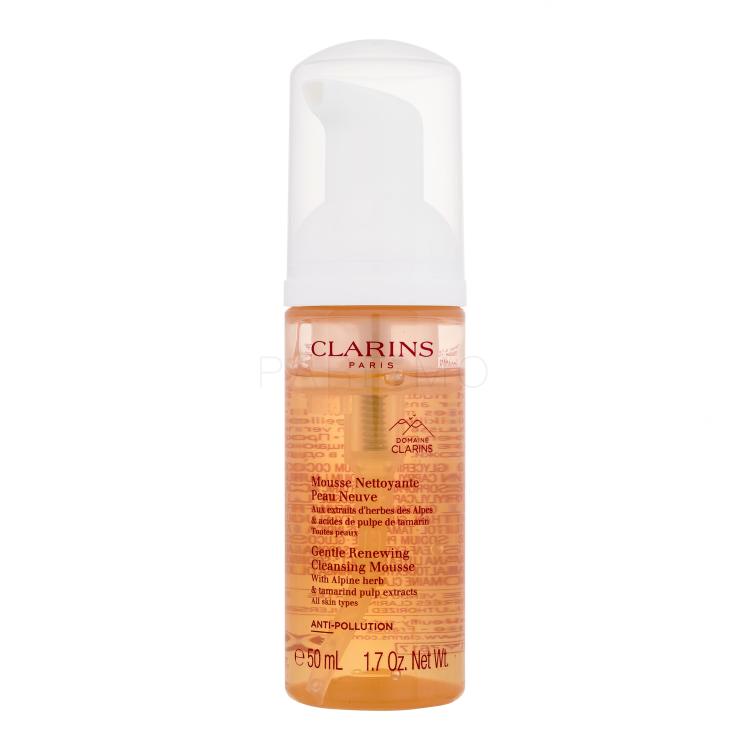 Clarins Gentle Renewing Arctisztító hab nőknek 50 ml