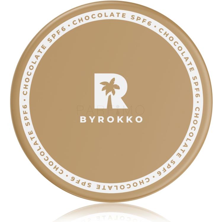 Byrokko Shine Brown Chocolate Tanning Cream SPF6 Fényvédő készítmény testre nőknek 200 ml