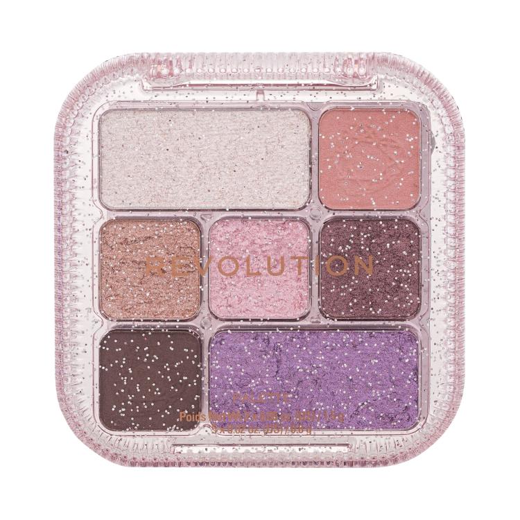 Makeup Revolution London Y2K Baby Ultimate Eyeshadow Palette Szemhéjfesték nőknek 7 g Változat 00&#039;s Angel