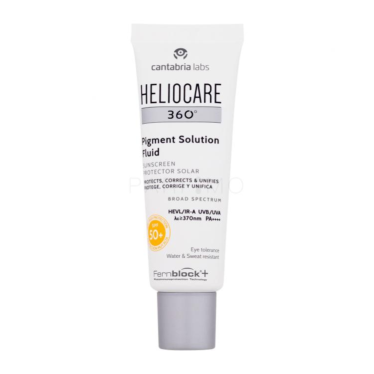 Heliocare 360° Pigment Solution Fluid SPF50+ Fényvédő készítmény arcra 50 ml