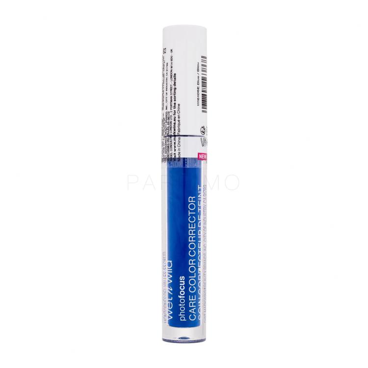 Wet n Wild Photo Focus Care Color Corrector Korrektor nőknek 3,3 ml Változat Blue