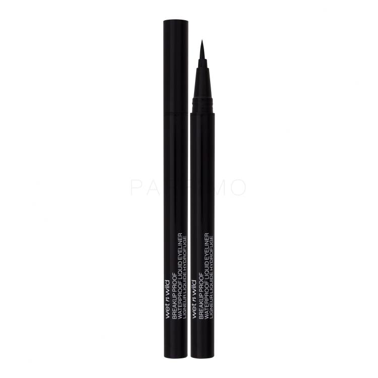 Wet n Wild Breakup Proof Waterproof Liquid Eyeliner Szemhéjtus nőknek 0,9 ml Változat Ultra Black