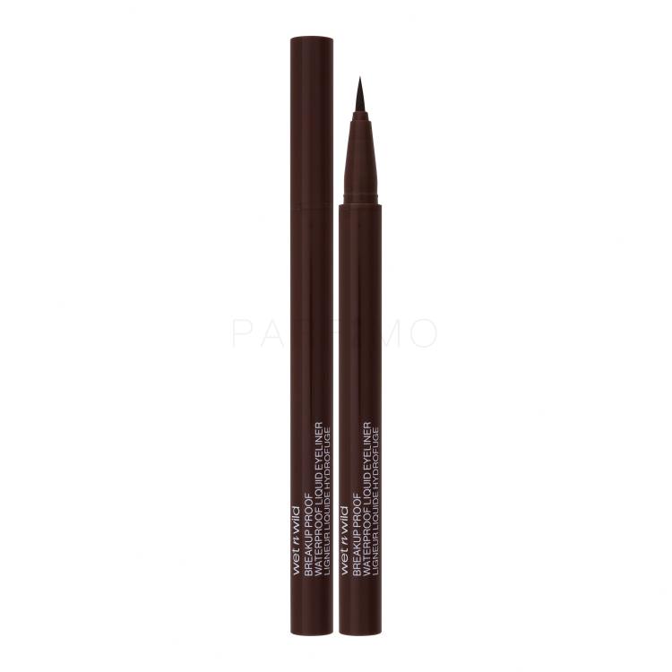 Wet n Wild Breakup Proof Waterproof Liquid Eyeliner Szemhéjtus nőknek 0,9 ml Változat Brown