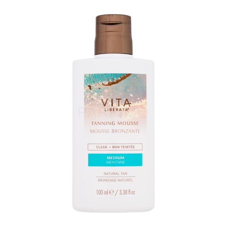 Vita Liberata Tanning Mousse Clear Önbarnító készítmény nőknek 100 ml Változat Medium