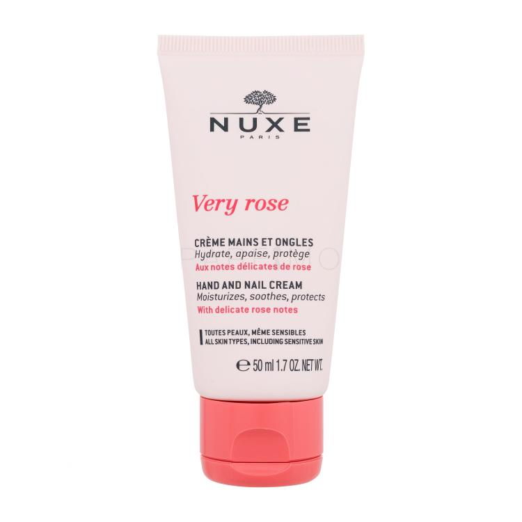 NUXE Very Rose Hand And Nail Cream Kézkrém nőknek 50 ml