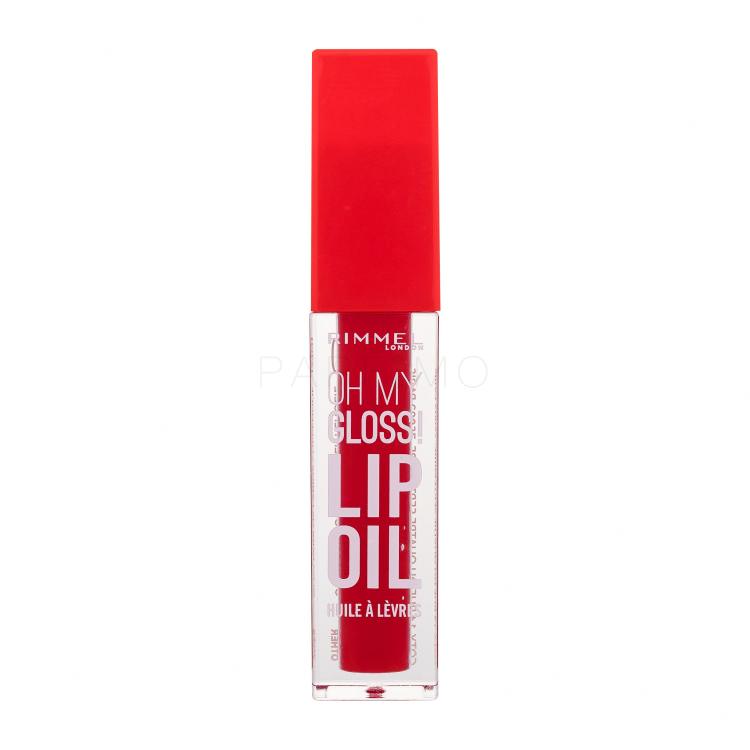 Rimmel London Oh My Gloss! Lip Oil Ajakolaj nőknek 4,5 ml Változat 004 Vivid Red