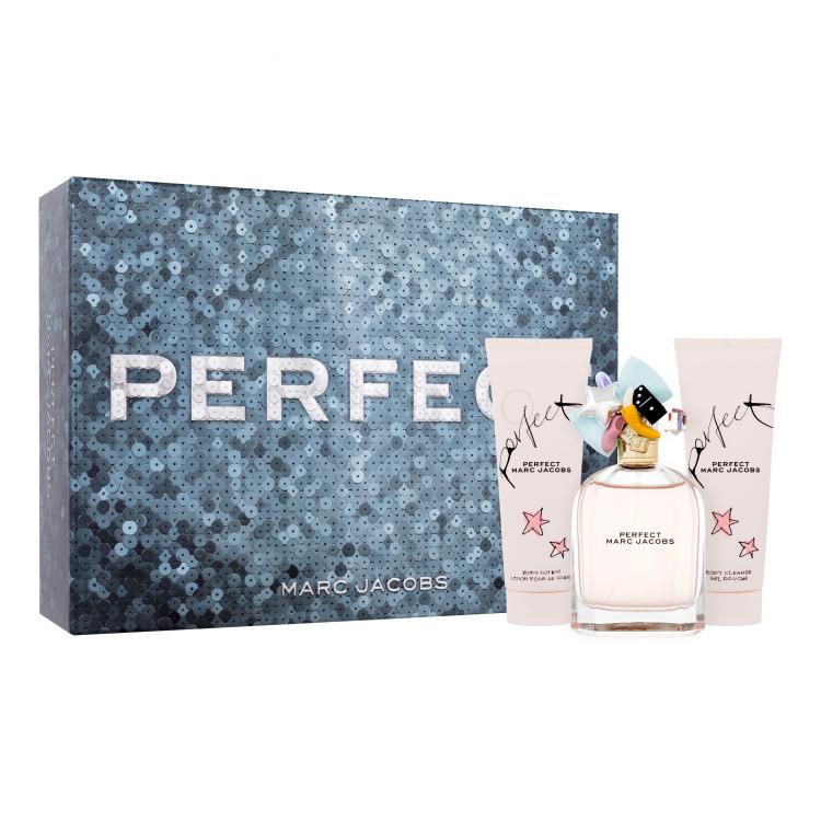 Marc Jacobs Perfect SET4 Ajándékcsomagok eau de parfum 100 ml + testápoló tej 75 ml + tusfürdő 75 ml