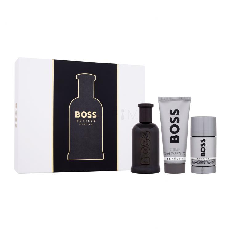 HUGO BOSS Boss Bottled SET1 Ajándékcsomagok parfüm 100 ml + tusfürdő 100 ml + stiftes dezodor 75 ml