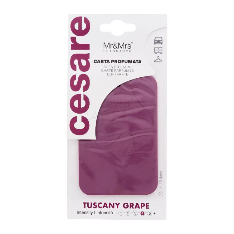 Mr&amp;Mrs Fragrance Cesare Scented Card Tuscany Grape Autóillatosító 1 db