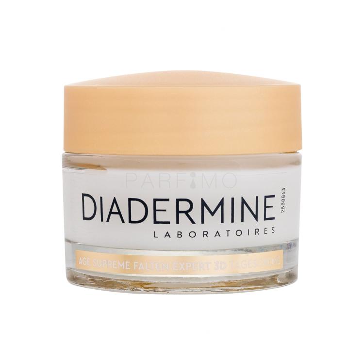 Diadermine Age Supreme Wrinkle Expert 3D Day Cream Nappali arckrém nőknek 50 ml sérült doboz