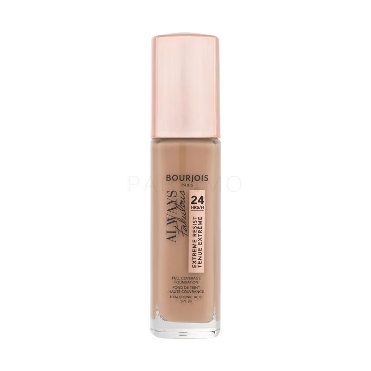 BOURJOIS Paris Always Fabulous 24H SPF20 Alapozó nőknek 30 ml Változat 405 Rose Honey