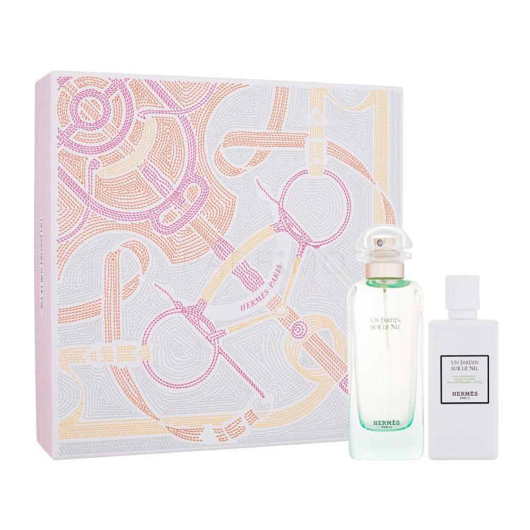 Hermes Un Jardin Sur Le Nil SET2 Ajándékcsomagok eau de toilette 100 ml + testápoló tej 80 ml