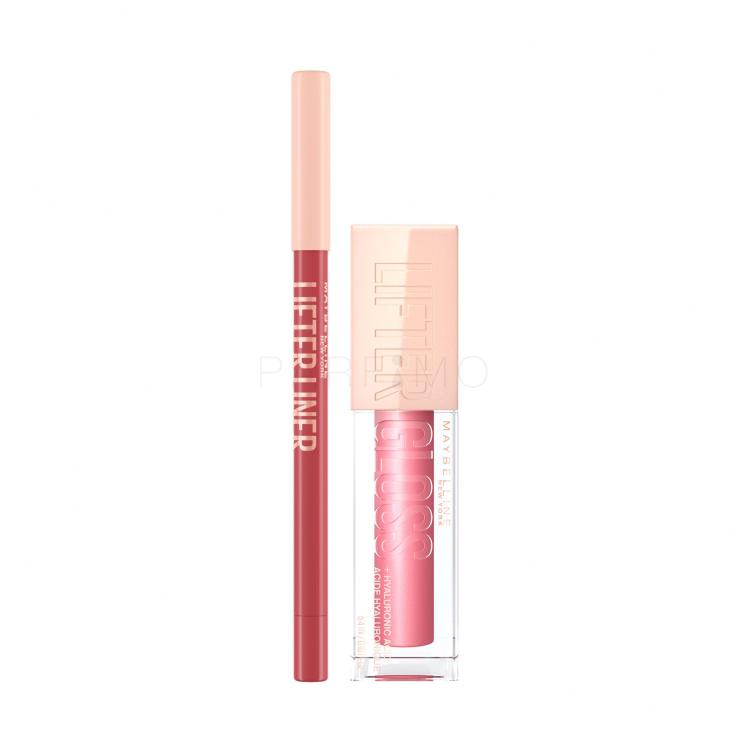 Szett Szájfény Maybelline Lifter Gloss + Szájkontúrceruza Maybelline Lifter Liner