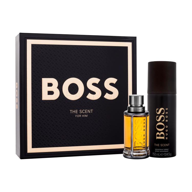 HUGO BOSS Boss The Scent 2015 SET3 Ajándékcsomagok eau de toilette 50 ml + dezodor 150 ml