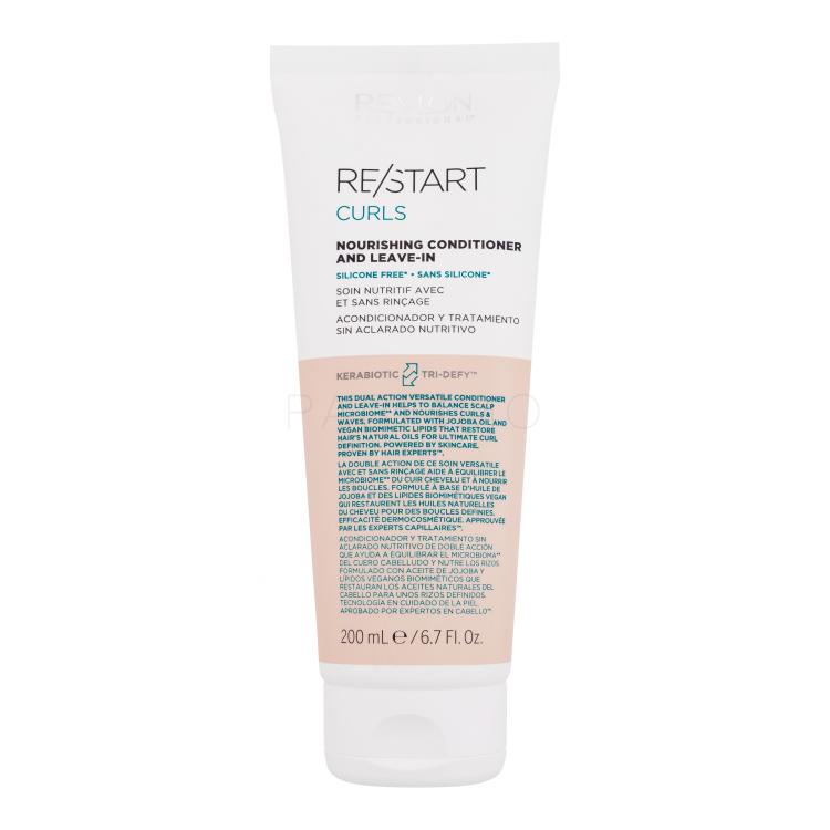 Revlon Professional Re/Start Curls Nourishing Conditioner and Leave-In Hajkondicionáló nőknek 200 ml