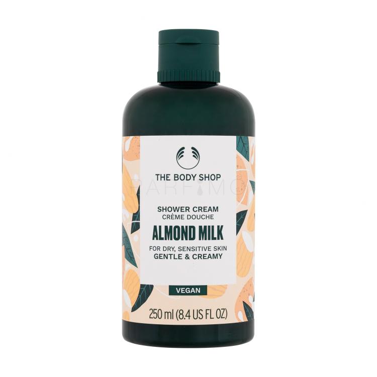 The Body Shop Almond Milk Shower Cream Krémtusfürdő nőknek 250 ml