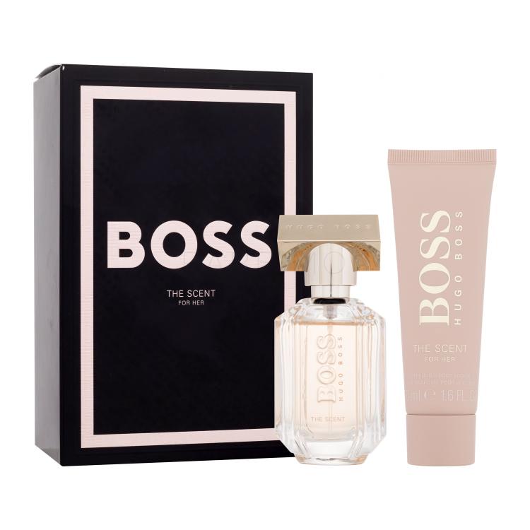 HUGO BOSS Boss The Scent 2016 SET3 Ajándékcsomagok eau de parfum 30 ml + testápoló tej 50 ml