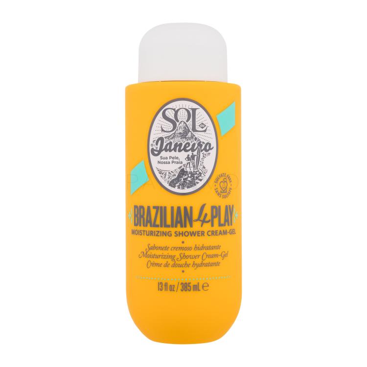 Sol De Janeiro Brazilian 4Play Moisturizing Shower Cream-Gel Krémtusfürdő nőknek 385 ml