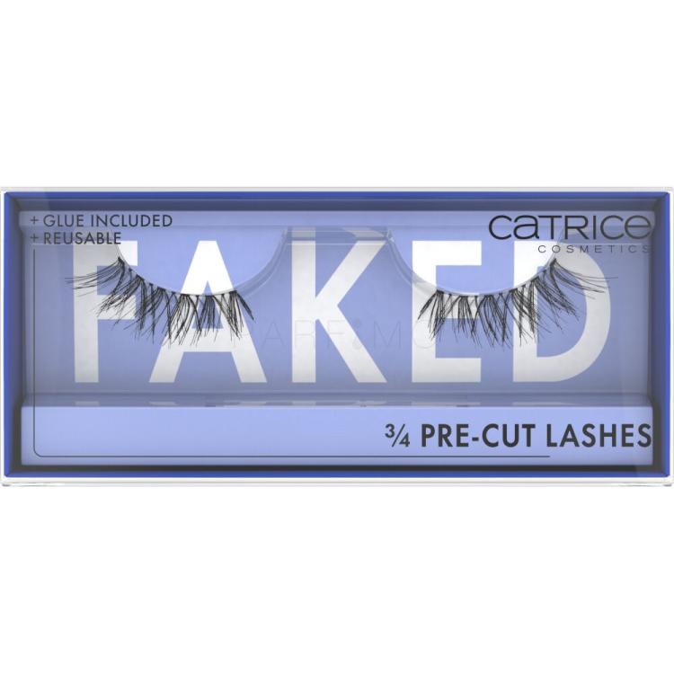 Catrice Faked 3/4 Pre-Cut Lashes Műszempilla nőknek 1 db