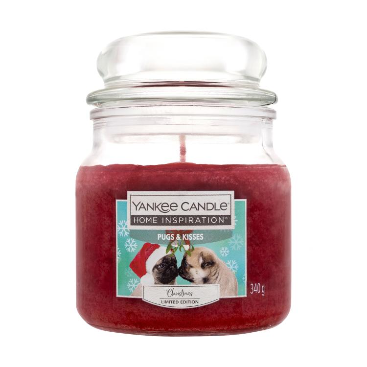 Yankee Candle Home Inspiration Pugs &amp; Kisses Christmas Limited Edition Illatgyertya 340 g